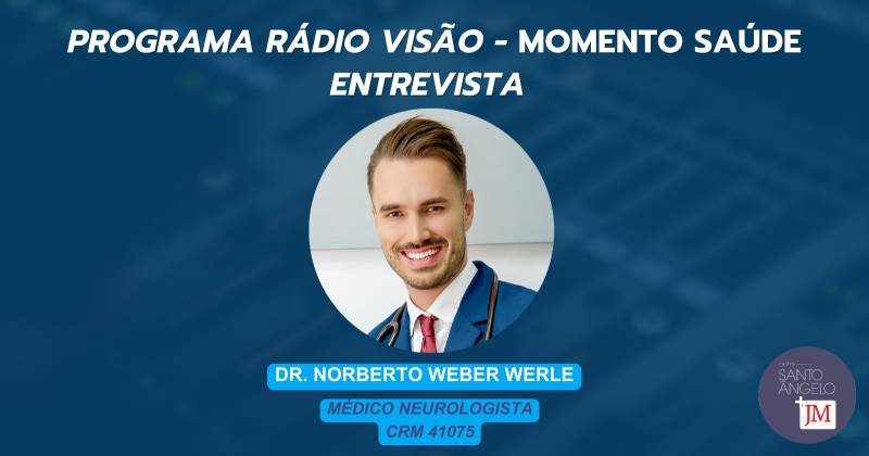 Video | Mal de Parkinson é o tema da Entrevista com o Dr. Norberto no Momento Saúde no Rádio Visão.