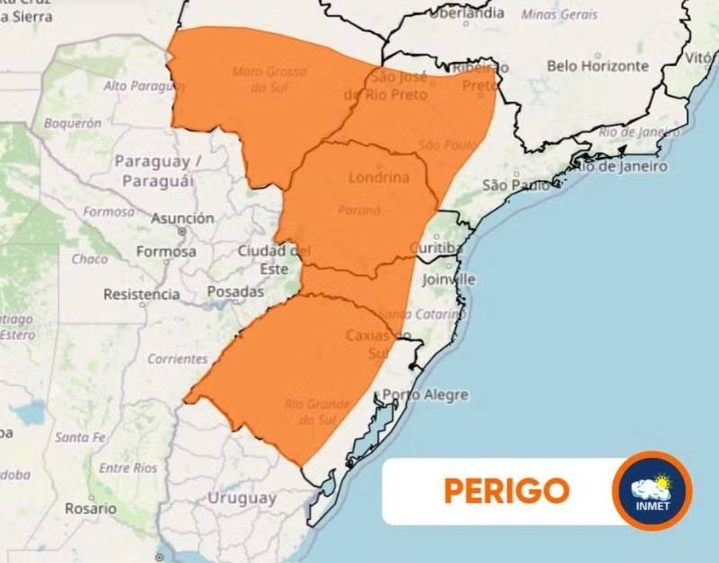 Onda de calor com 'alerta de perigo' do Inmet atinge 5 estados e deve durar até a próxima sexta